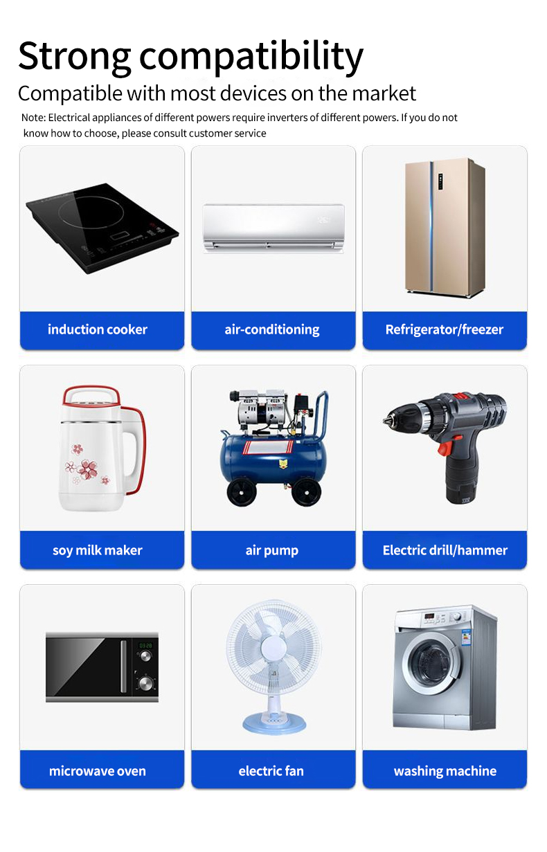 Rated Power 2000w Inverter